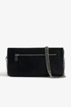 Zadig & Voltaire Rock Studs Clutch Black -Zadig & Voltaire Shop WHAP2018F NOIR 4