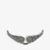 Zadig & Voltaire Swing Your Wings Charm Shiny Silver Hematite