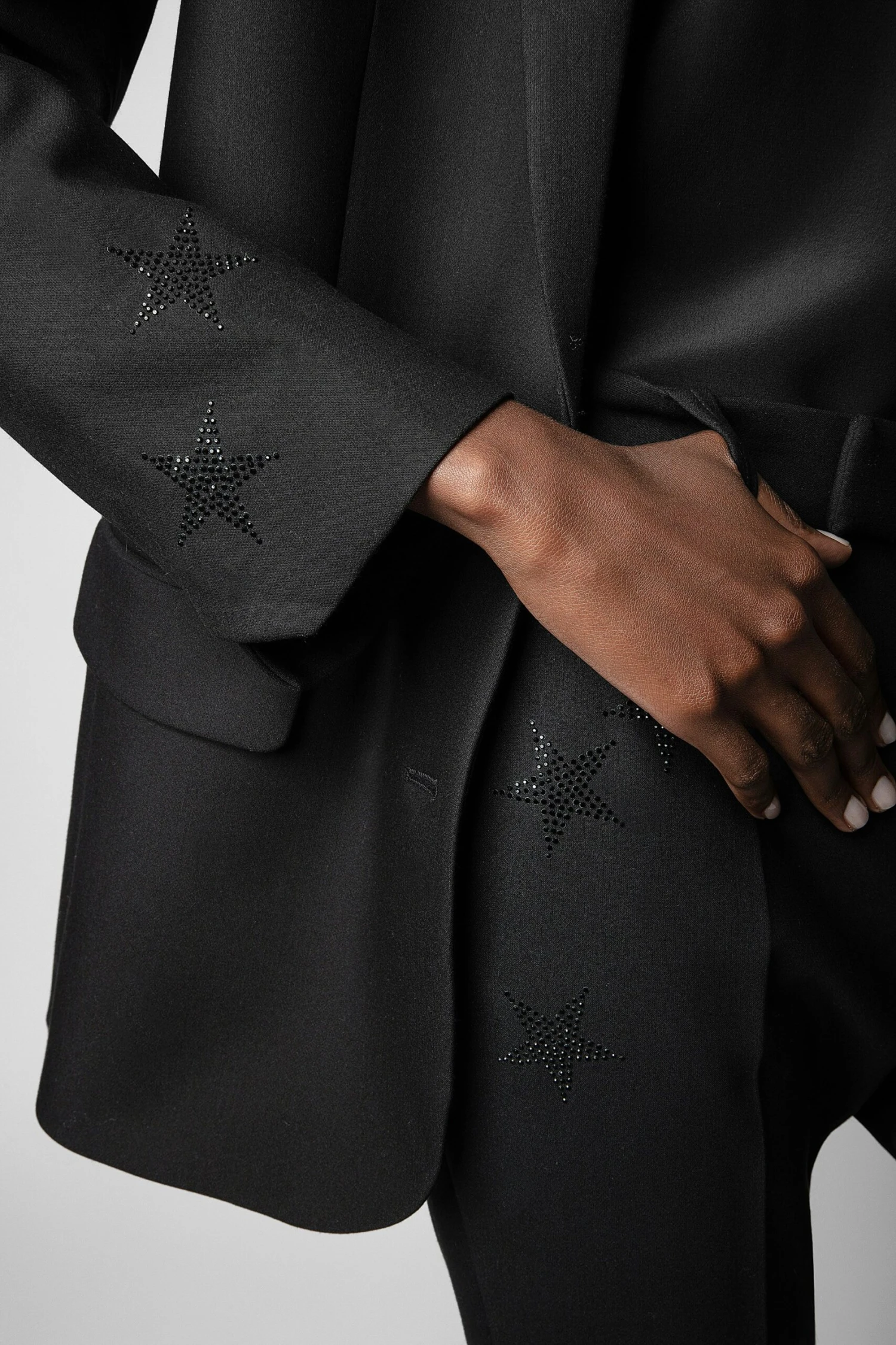 Zadig & Voltaire Viva Strass Star Blazer Black 4 Zadig & Voltaire Viva Strass Star Blazer Black - Image 4