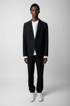 Zadig & Voltaire Viks Blazer Black
