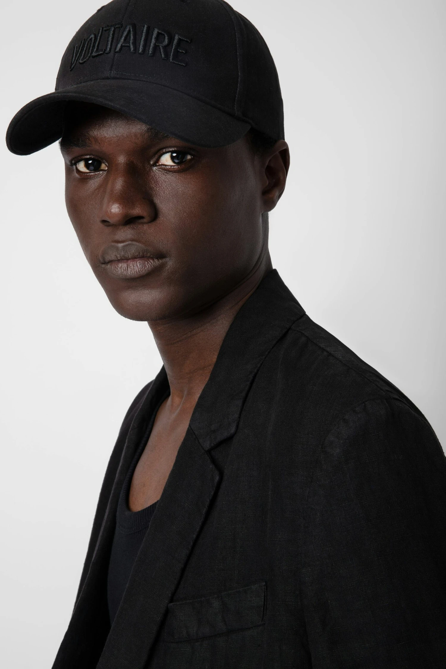 Zadig & Voltaire Viks Linen Blazer Black 3 Zadig & Voltaire Viks Linen Blazer Black - Image 3