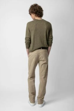 Zadig & Voltaire Pocky Pants Light Beige -Zadig & Voltaire Shop WMPA00194 LIGHT BEIGE 4