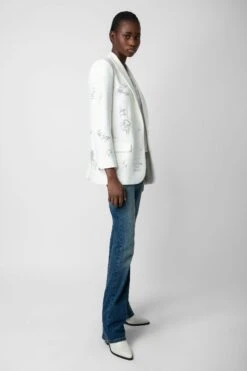 Zadig & Voltaire Viva Diamanté Blazer Judo -Zadig & Voltaire Shop WWBL00841 JUDO 4