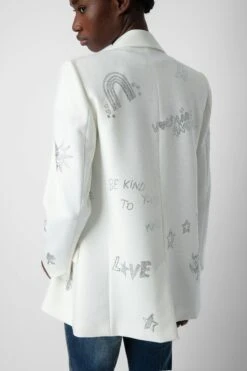 Zadig & Voltaire Viva Diamanté Blazer Judo -Zadig & Voltaire Shop WWBL00841 JUDO 6