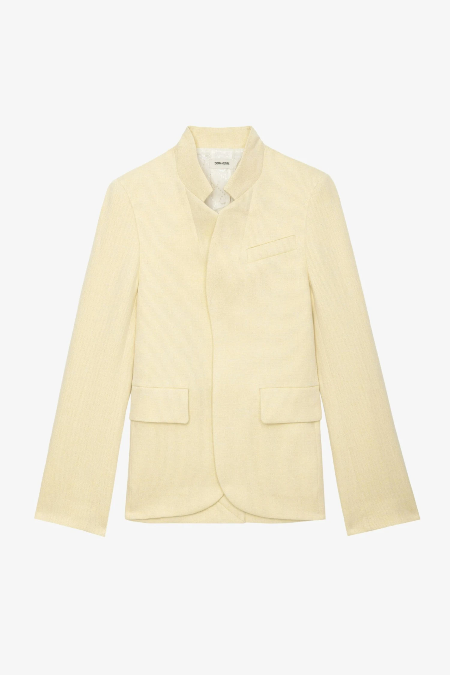 Zadig & Voltaire Very Linen Blazer Cedra 6 Zadig & Voltaire Very Linen Blazer Cedra - Image 6