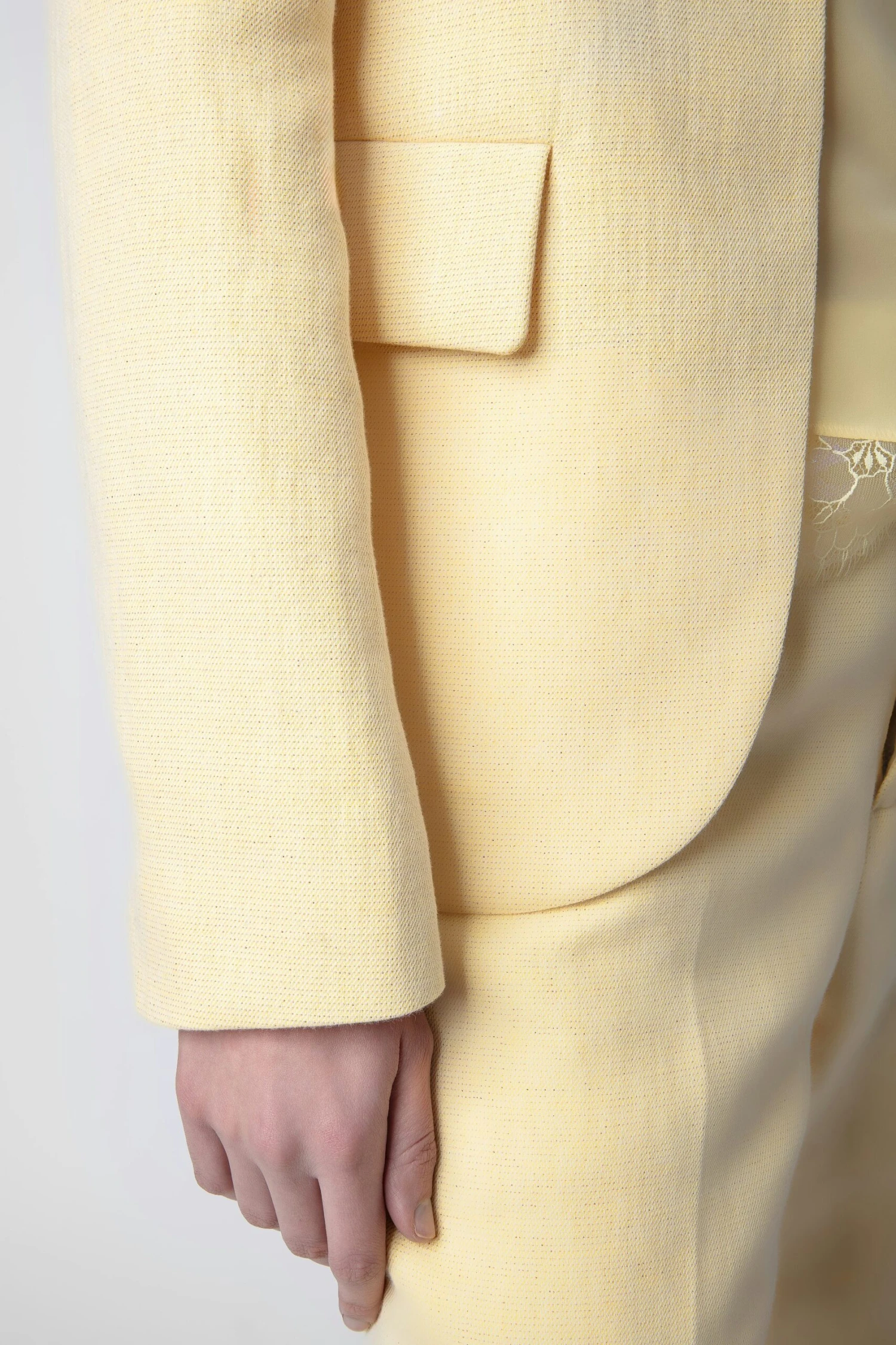 Zadig & Voltaire Very Linen Blazer Cedra 4 Zadig & Voltaire Very Linen Blazer Cedra - Image 4