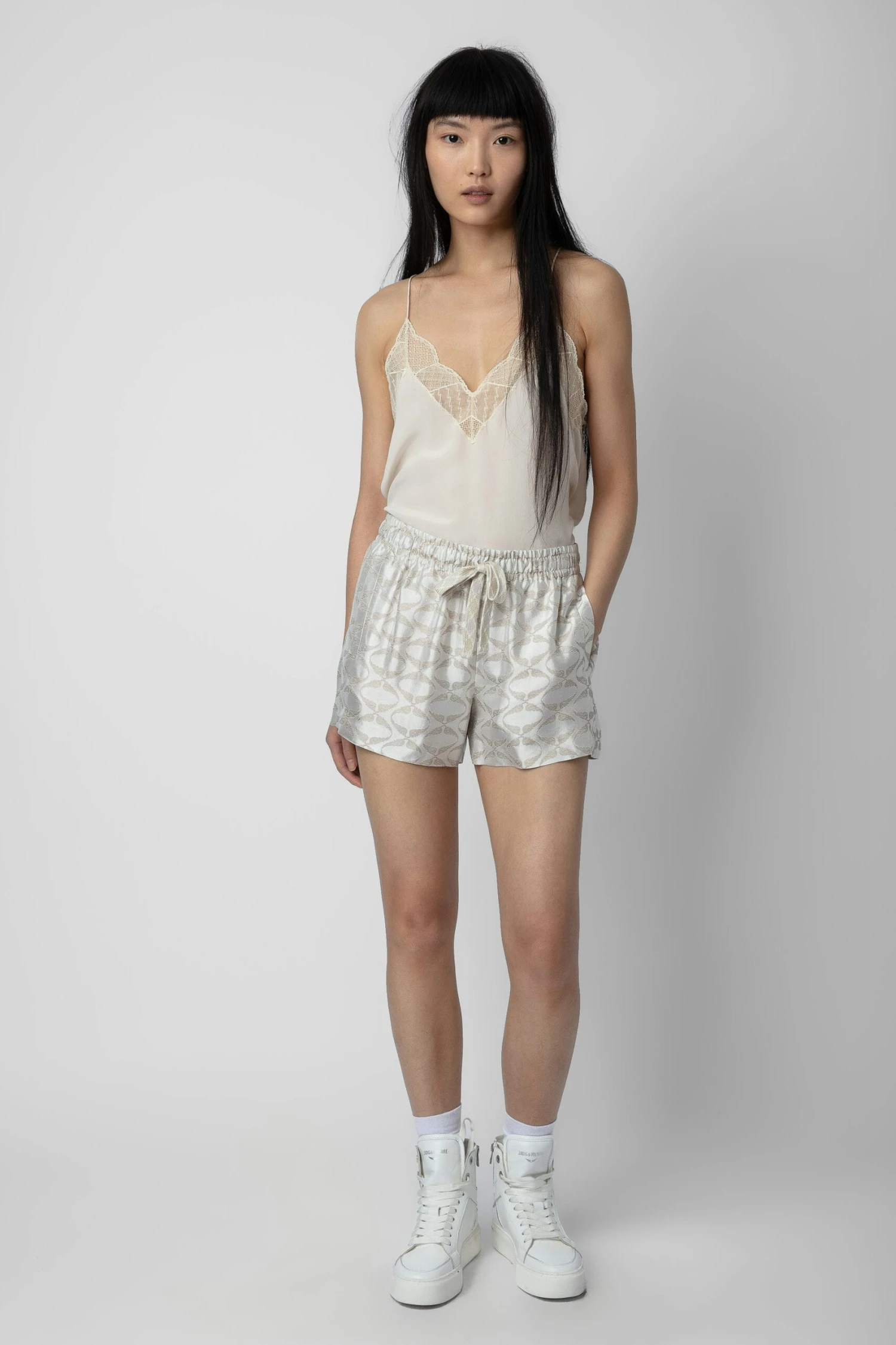 Zadig & Voltaire Paxi Wings Jacquard Shorts Scout 2 Zadig & Voltaire Paxi Wings Jacquard Shorts Scout - Image 2