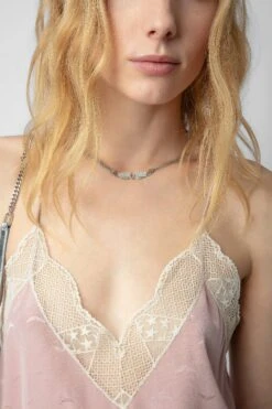 Zadig & Voltaire Christy Silk Jacquard Camisole Primrose -Zadig & Voltaire Shop WWCR00235 PRIMEROSE 5