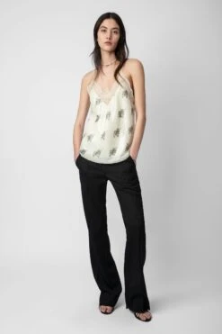 Zadig & Voltaire Christy Camisole Mastic