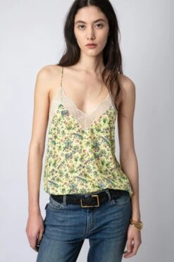 Zadig & Voltaire Christy Silk Camisole Cedra