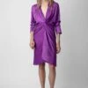 Zadig & Voltaire Rozo Satin Dress Goa