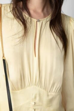 Zadig & Voltaire Rhodri Satin Dress Shea -Zadig & Voltaire Shop WWDR01314 SHEA 4