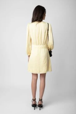 Zadig & Voltaire Rhodri Satin Dress Shea -Zadig & Voltaire Shop WWDR01314 SHEA 7