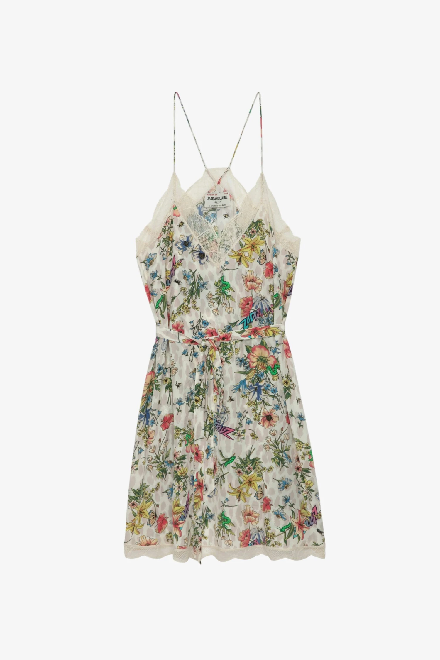 Zadig & Voltaire Ristyz Silk Dress Vanille 6 Zadig & Voltaire Ristyz Silk Dress Vanille - Image 6