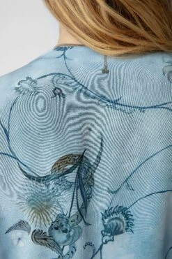 Zadig & Voltaire Rogers Silk Dress Glacier 10 Zadig & Voltaire Rogers Silk Dress Glacier -Zadig & Voltaire Shop WWDR01322 GLACIER 5