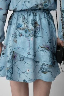 Zadig & Voltaire Rogers Silk Dress Glacier 12 Zadig & Voltaire Rogers Silk Dress Glacier -Zadig & Voltaire Shop WWDR01322 GLACIER 7