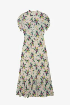 Zadig & Voltaire Razy Dress Mastic 13 Zadig & Voltaire Razy Dress Mastic -Zadig & Voltaire Shop WWDR01345 MASTIC