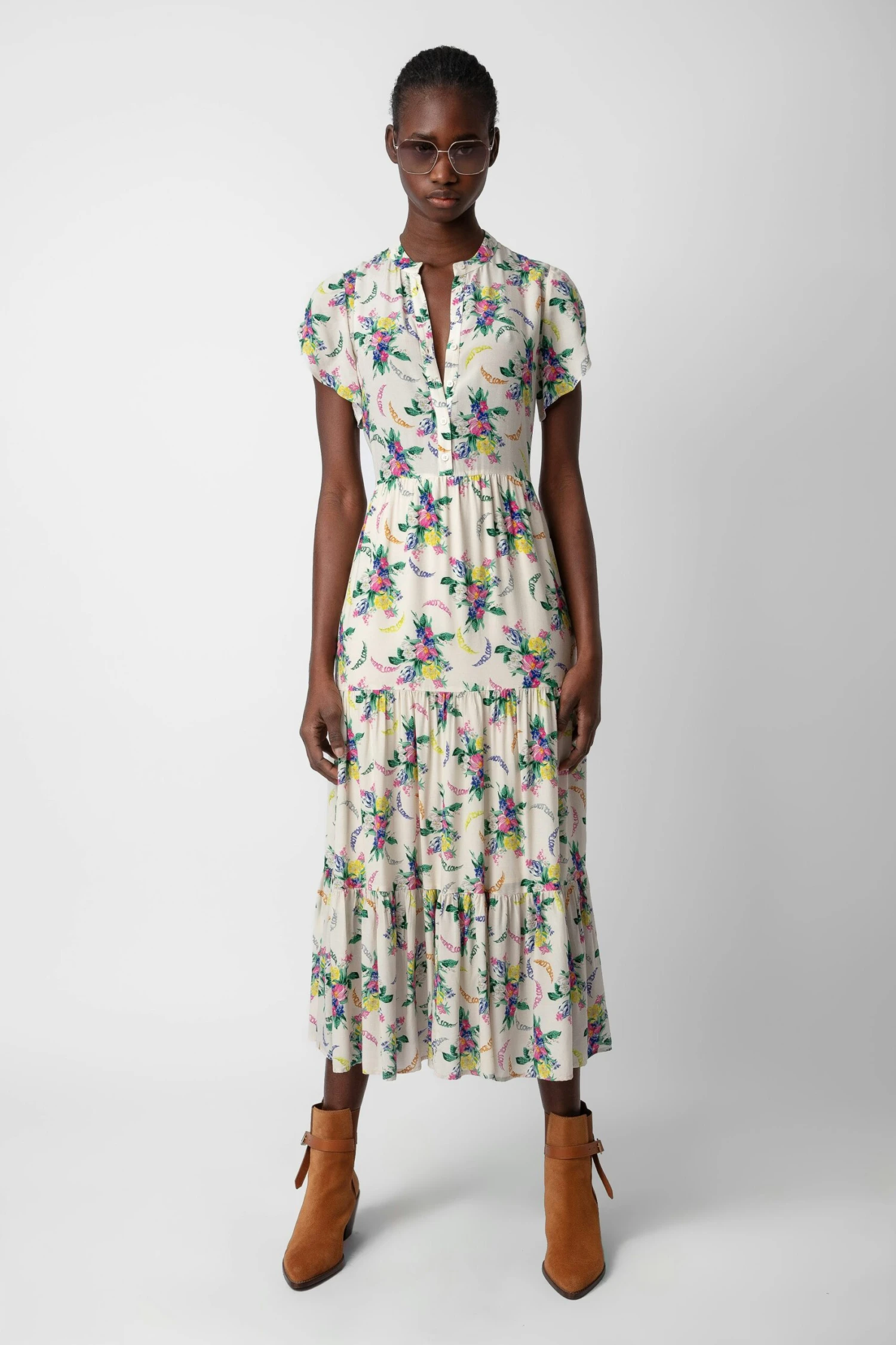 Zadig & Voltaire Razy Dress Mastic 1 Zadig & Voltaire Razy Dress Mastic