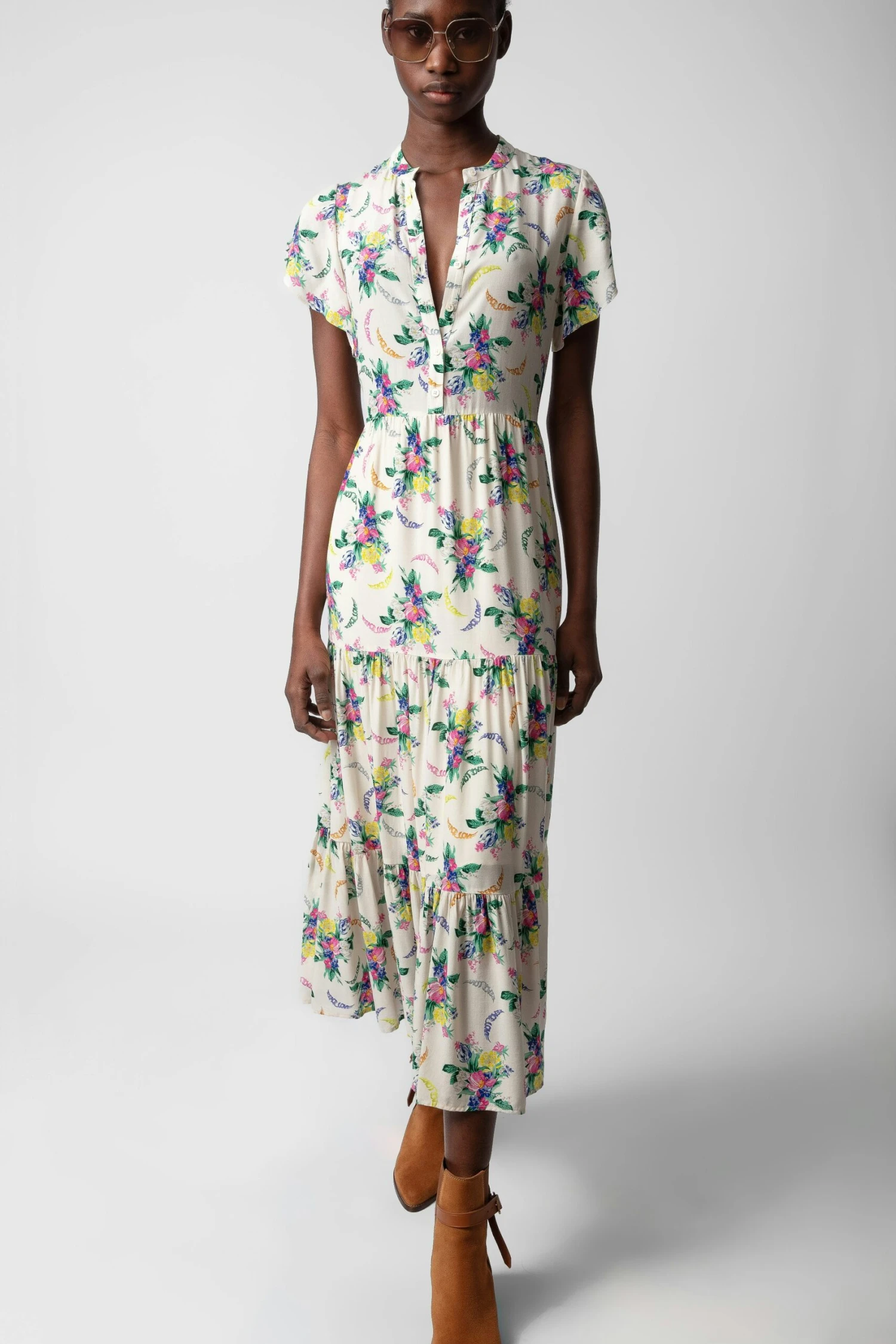 Zadig & Voltaire Razy Dress Mastic 2 Zadig & Voltaire Razy Dress Mastic - Image 2