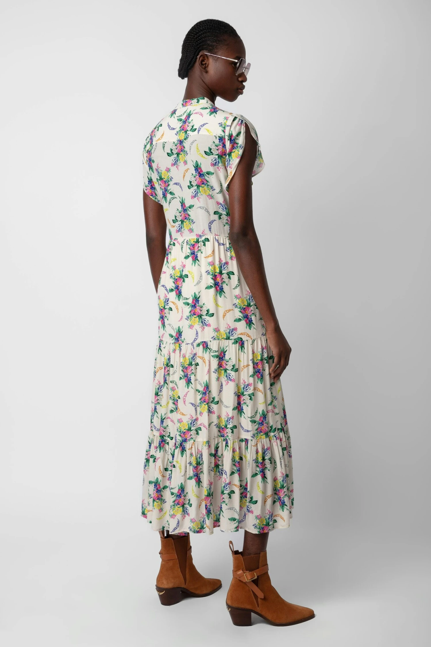 Zadig & Voltaire Razy Dress Mastic 5 Zadig & Voltaire Razy Dress Mastic - Image 5