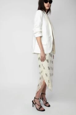 Zadig & Voltaire Ristyl Sequin Dress Mastic -Zadig & Voltaire Shop WWDR01350 MASTIC 4