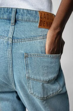 Zadig & Voltaire Evy Jeans Light Blue -Zadig & Voltaire Shop WWJE00225 LIGHT BLUE 5