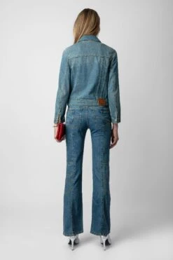 Zadig & Voltaire Elvira Jeans Light Blue 7 Zadig & Voltaire Elvira Jeans Light Blue -Zadig & Voltaire Shop WWJE00233 LIGHT BLUE 4