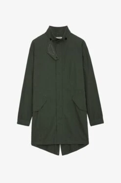 Zadig & Voltaire Kadri Parka Kaki -Zadig & Voltaire Shop WWOW00631 KAKI 10