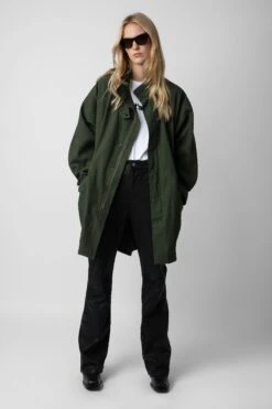 Zadig & Voltaire Kadri Parka Kaki