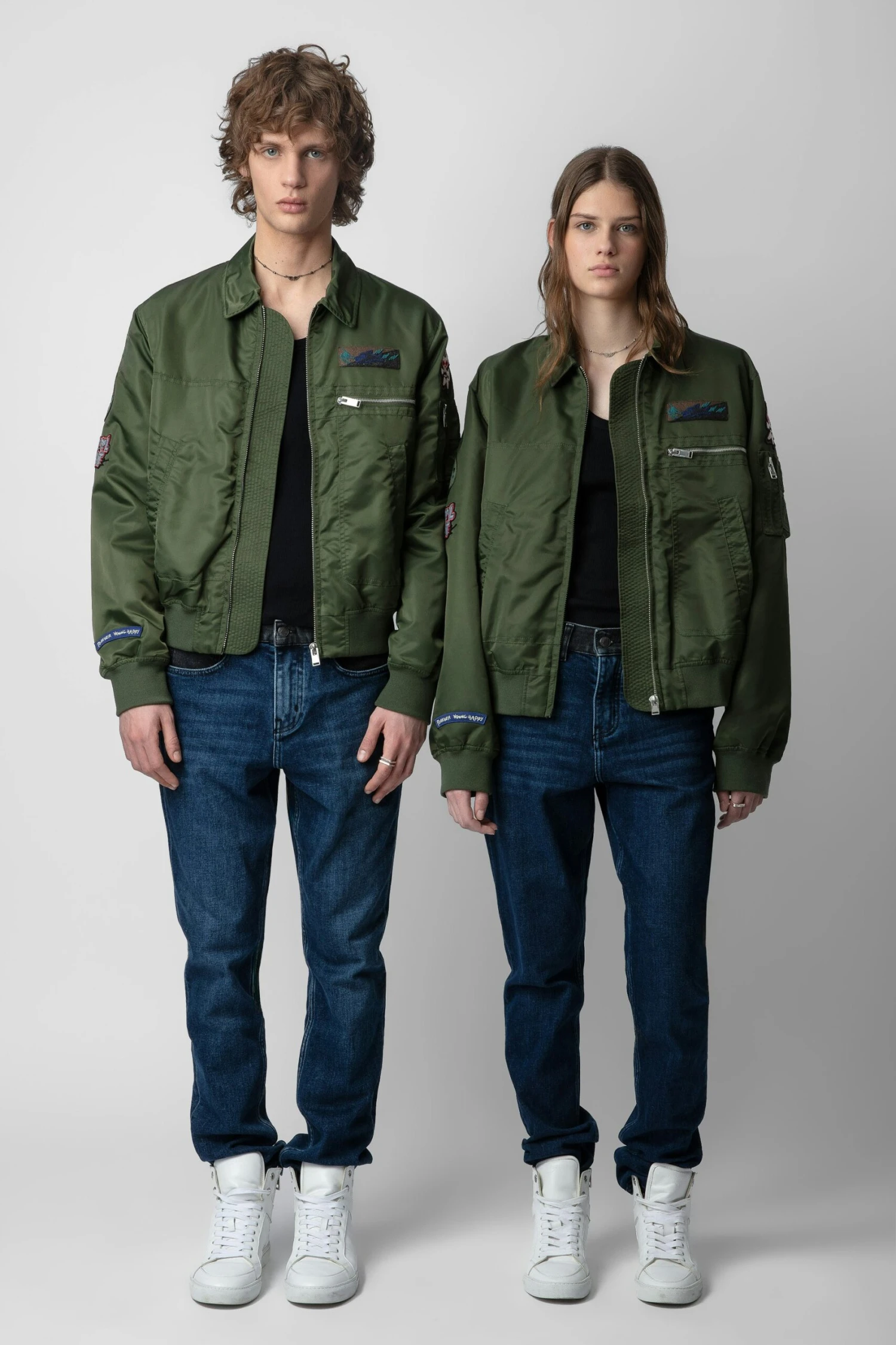 Zadig & Voltaire Bolid Jacket Used Kaki 5 Zadig & Voltaire Bolid Jacket Used Kaki - Image 5