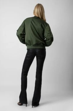 Zadig & Voltaire Bolid Jacket Used Kaki 11 Zadig & Voltaire Bolid Jacket Used Kaki -Zadig & Voltaire Shop WWOW00632 USED KAKI 5