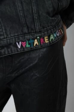 Zadig & Voltaire Kasy Denim Jacket Grey -Zadig & Voltaire Shop WWOW00637 GRIS 4