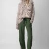 Zadig & Voltaire Pomy Pants Used Kaki