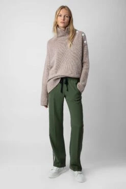 Zadig & Voltaire Pomy Pants Used Kaki