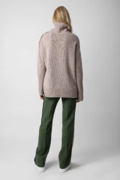 Zadig & Voltaire Pomy Pants Used Kaki -Zadig & Voltaire Shop WWPA00017 USED KAKI 4 1