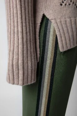 Zadig & Voltaire Pomy Pants Used Kaki -Zadig & Voltaire Shop WWPA00017 USED KAKI 5 1