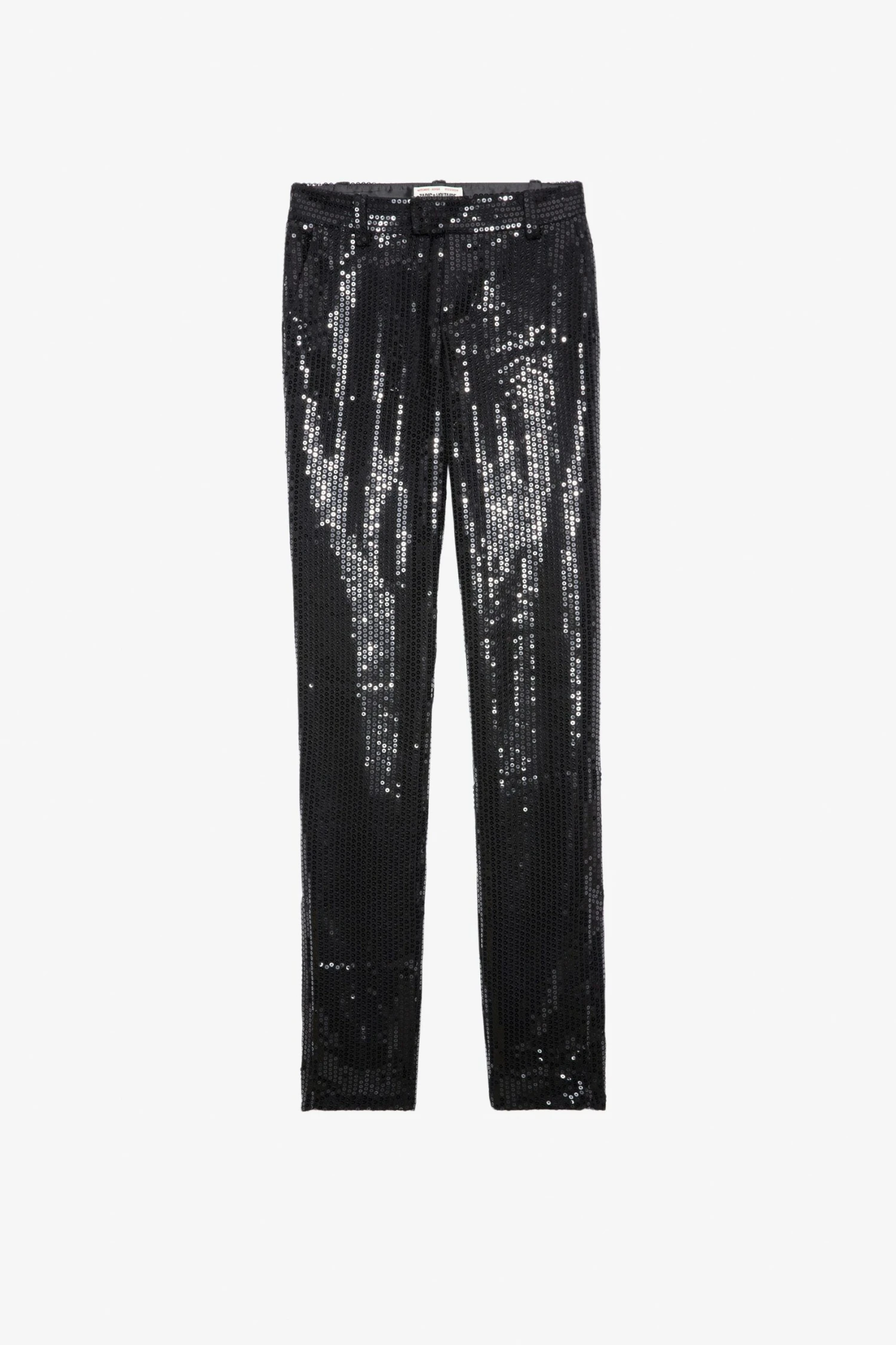 Zadig & Voltaire Prune Sequin Pants Black 6 Zadig & Voltaire Prune Sequin Pants Black - Image 6