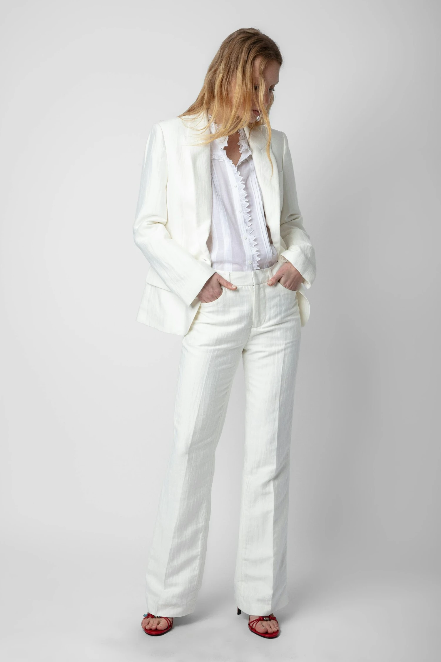 Zadig & Voltaire Pistol Pants White 2 Zadig & Voltaire Pistol Pants White - Image 2