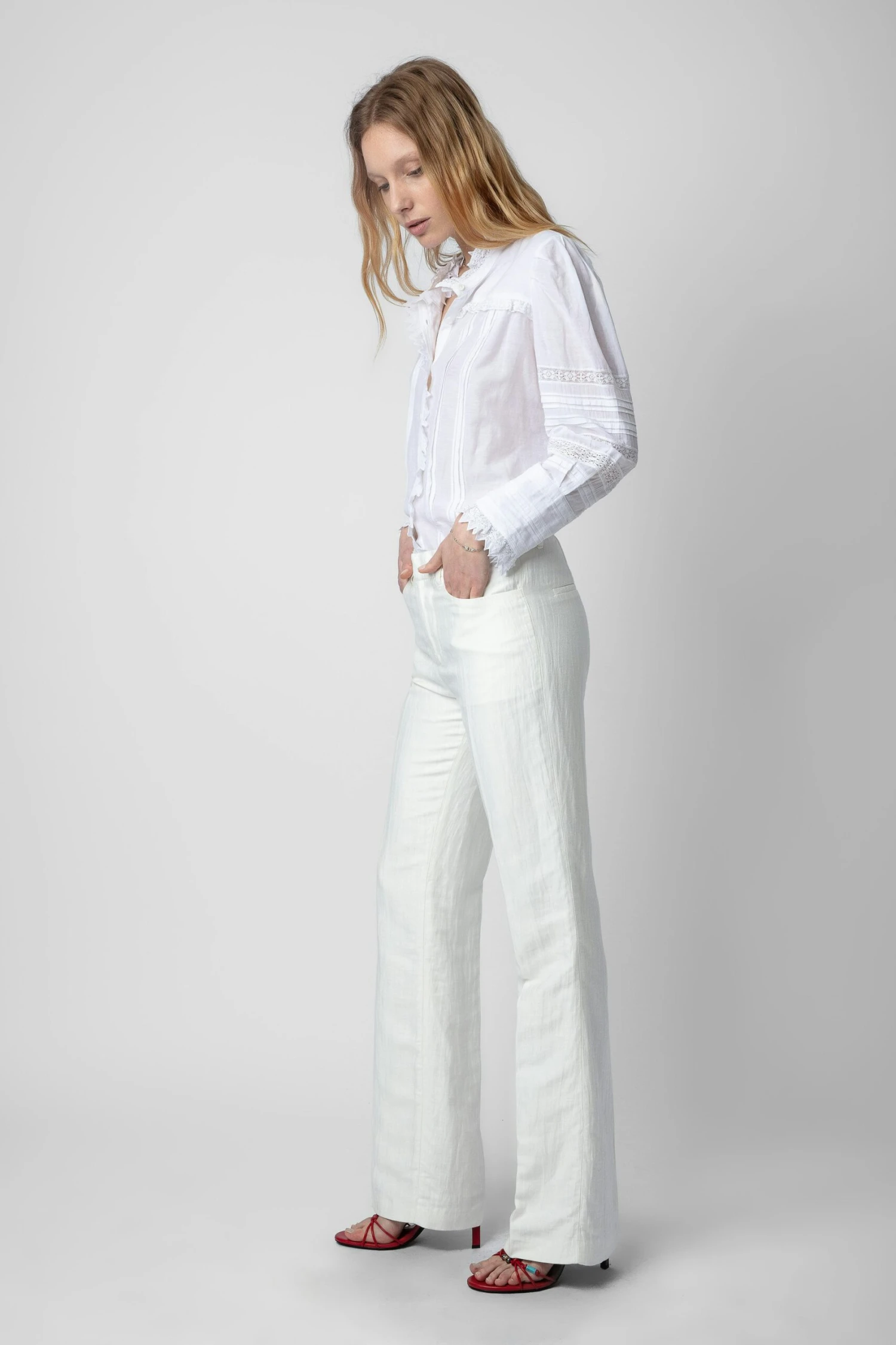 Zadig & Voltaire Pistol Pants White 3 Zadig & Voltaire Pistol Pants White - Image 3