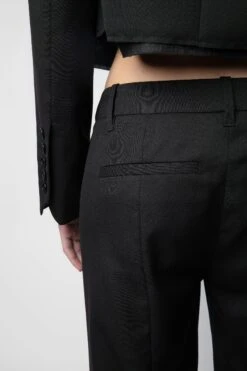 Zadig & Voltaire Poxy Pants Black -Zadig & Voltaire Shop WWPA00793 NOIR 6