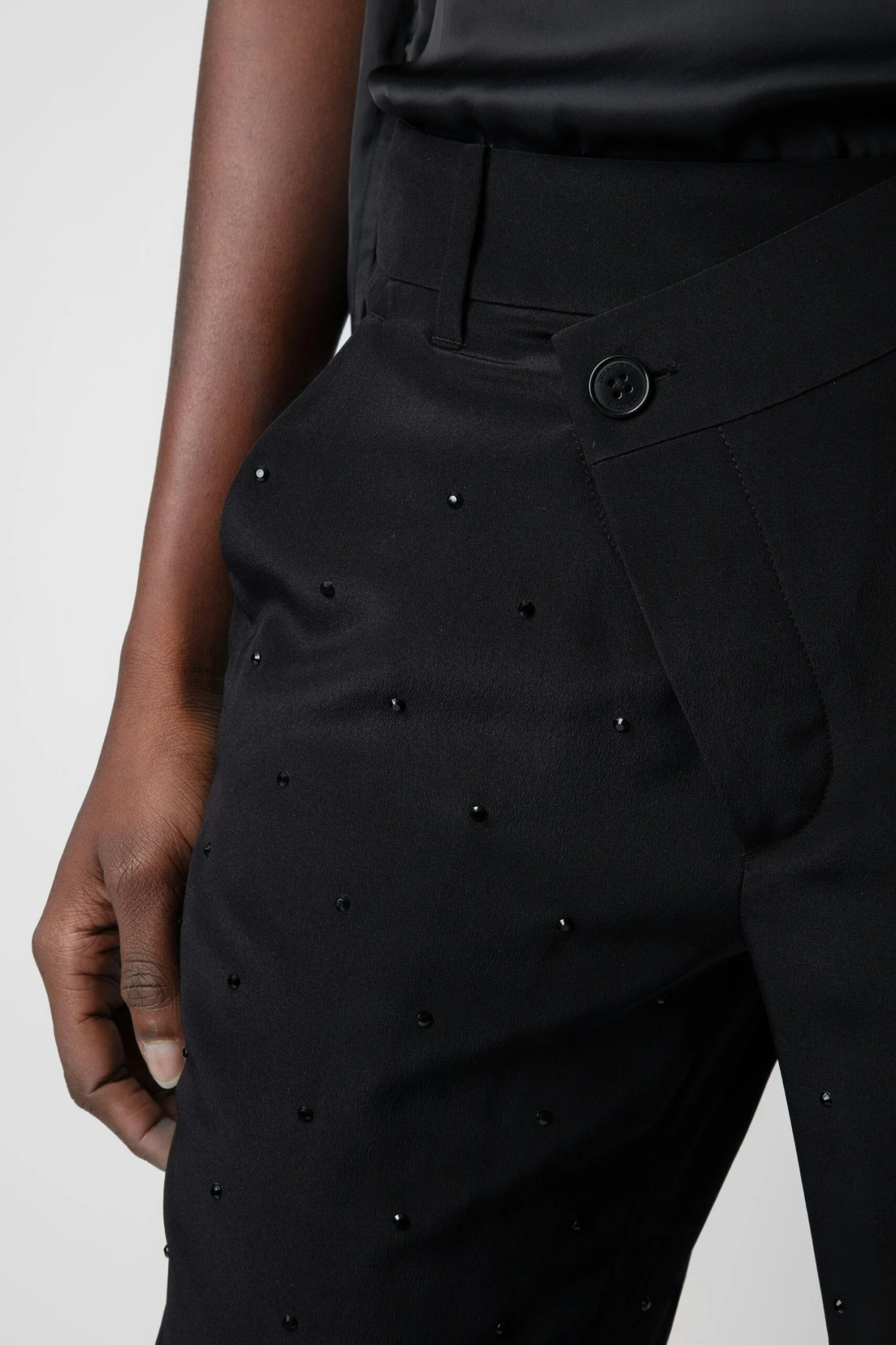 Zadig & Voltaire Poxy Silk Pants Black 3 Zadig & Voltaire Poxy Silk Pants Black - Image 3