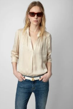 Zadig & Voltaire Tink Satin Blouse Scout