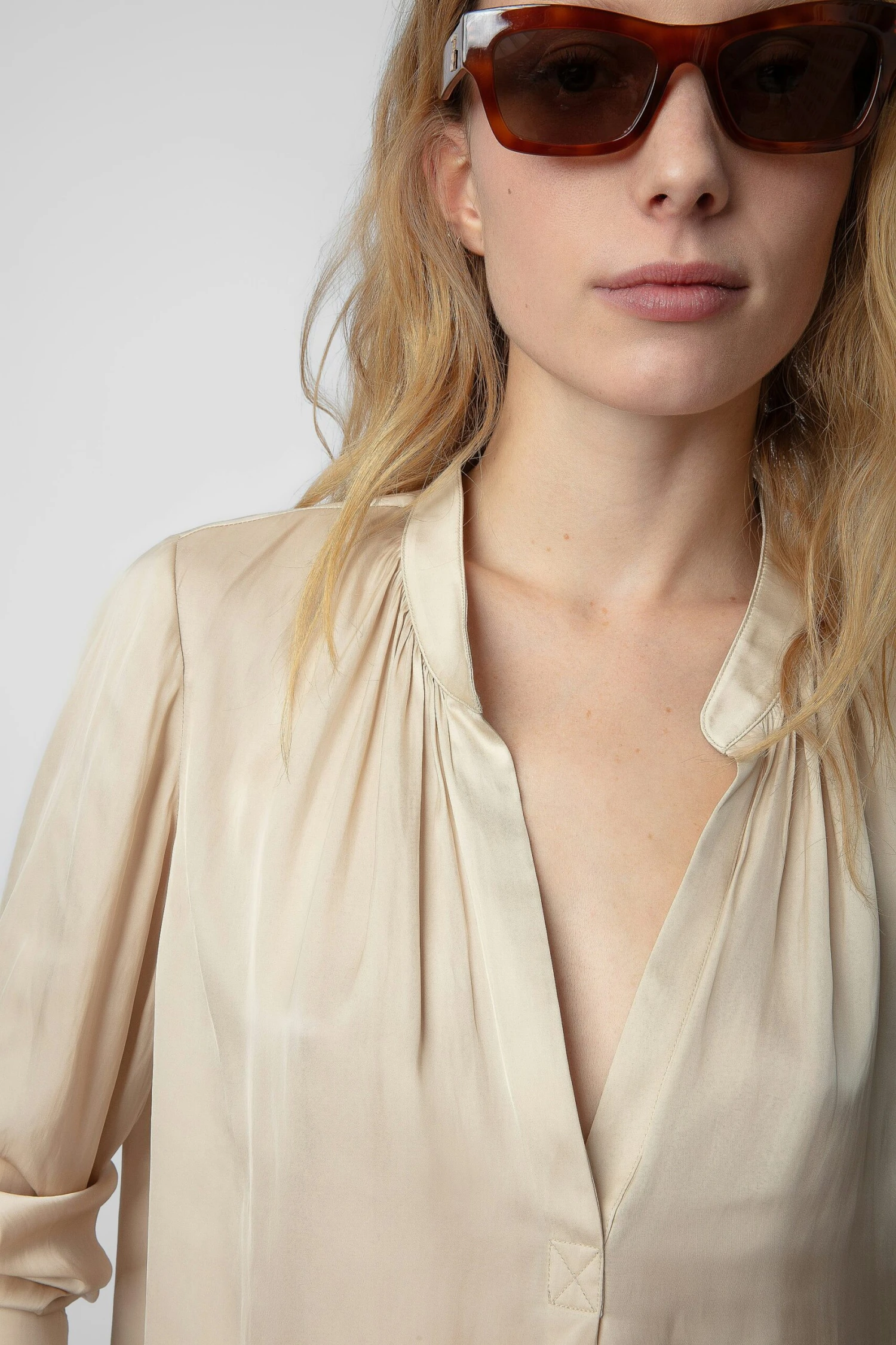 Zadig & Voltaire Tink Satin Blouse Scout 3 Zadig & Voltaire Tink Satin Blouse Scout - Image 3
