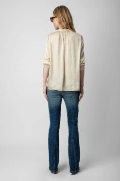 Zadig & Voltaire Tink Satin Blouse Scout 9 Zadig & Voltaire Tink Satin Blouse Scout -Zadig & Voltaire Shop WWSH00021 SCOUT 5