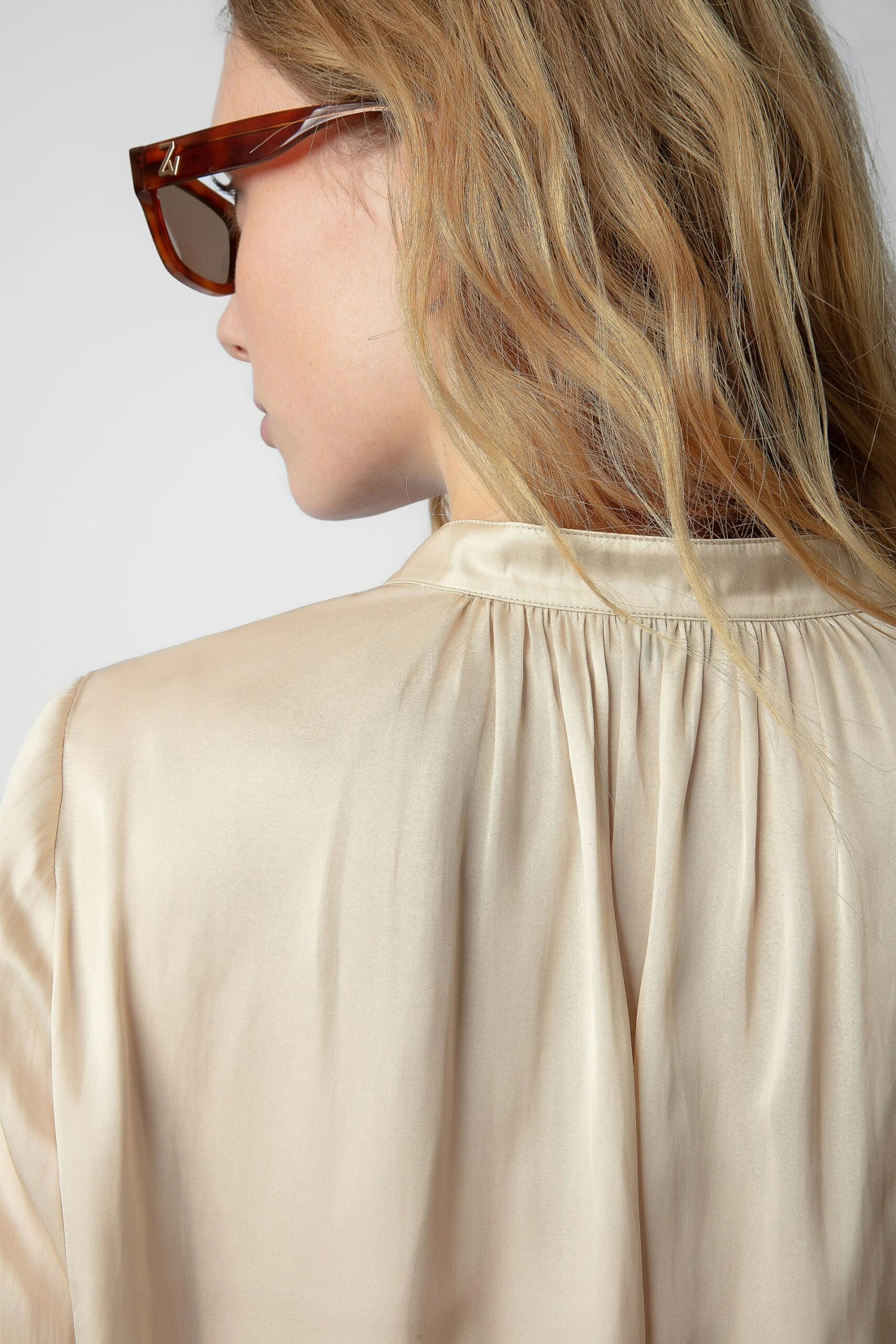 Zadig & Voltaire Tink Satin Blouse Scout 5 Zadig & Voltaire Tink Satin Blouse Scout - Image 5