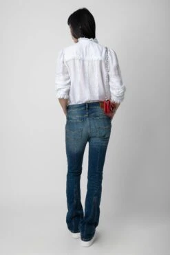 Zadig & Voltaire Trevy Blouse Judo -Zadig & Voltaire Shop WWSH00515 JUDO 5