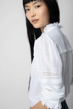 Zadig & Voltaire Trevy Blouse Judo -Zadig & Voltaire Shop WWSH00515 JUDO 6