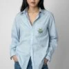 Zadig & Voltaire Taskiz Shirt Blue