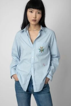 Zadig & Voltaire Taskiz Shirt Blue