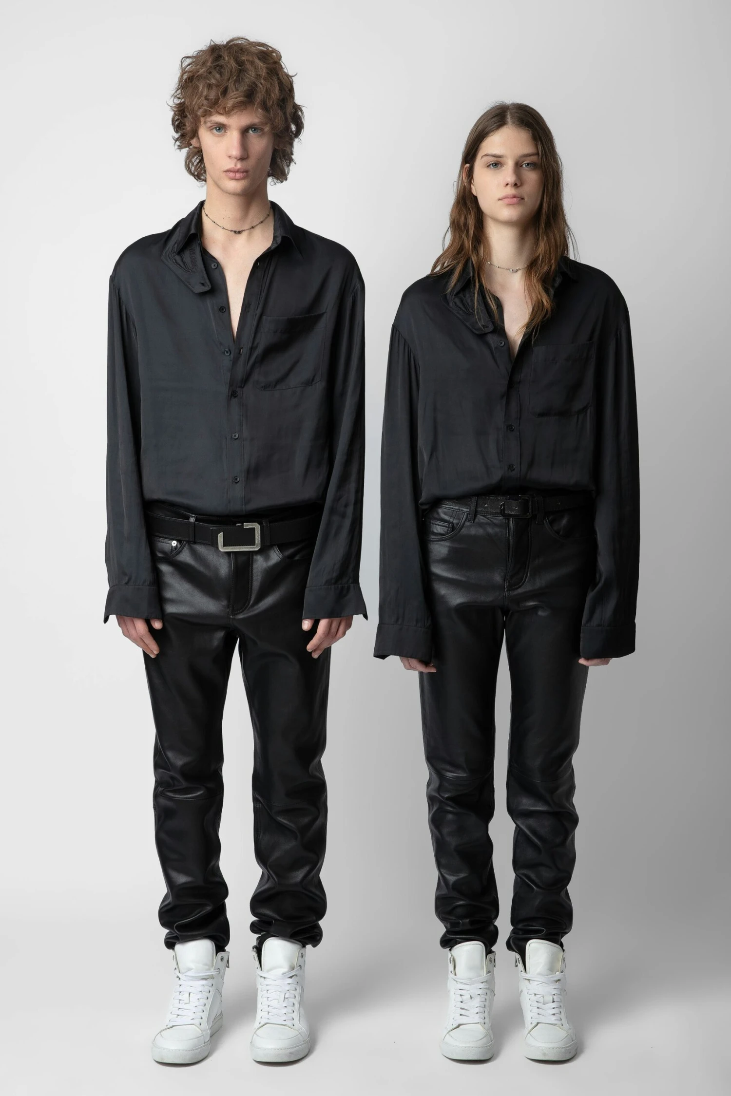 Zadig & Voltaire Tyrone Satin Shirt Black 8 Zadig & Voltaire Tyrone Satin Shirt Black - Image 8